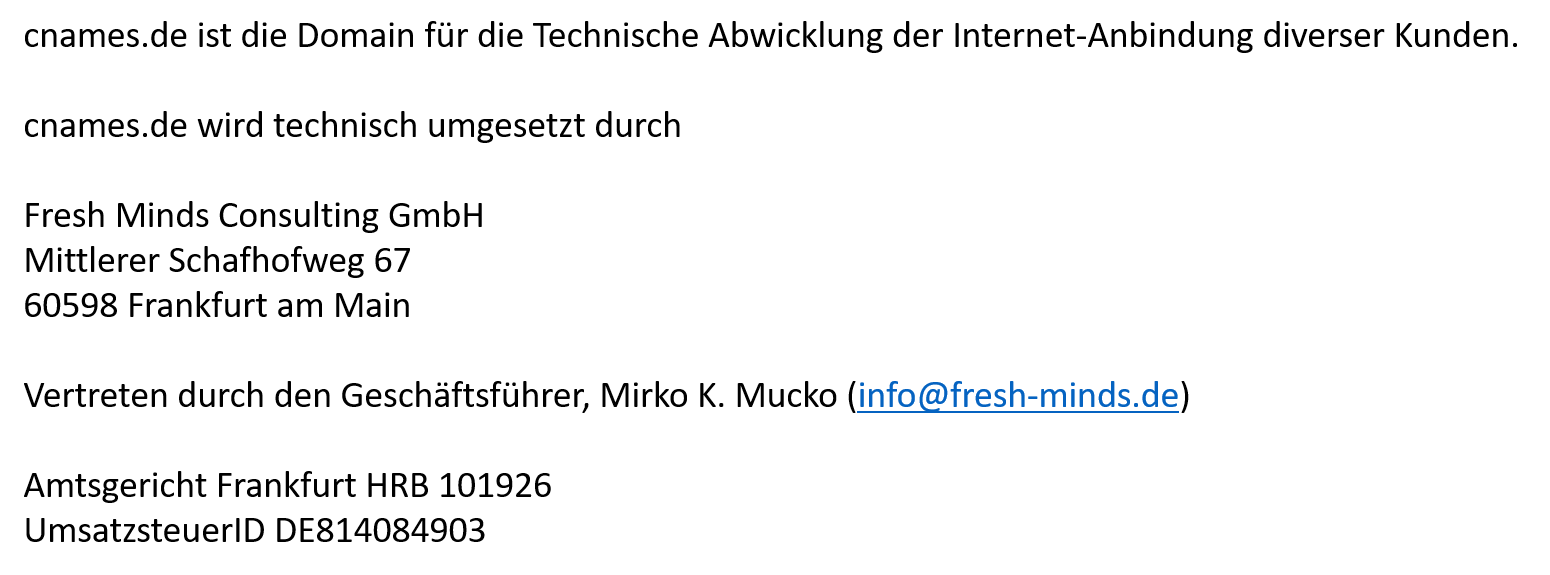 Impressum
